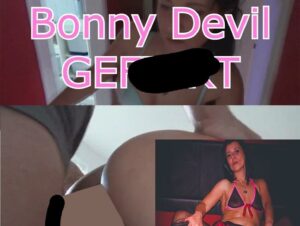 BonnyDevil Porno Video: Gefickt worden vom Mann auf der Leiter