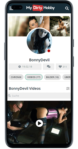 Bonny Devil bei MyDirtyHobby